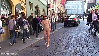 Horny Girls Show Off Their Bodies In Public