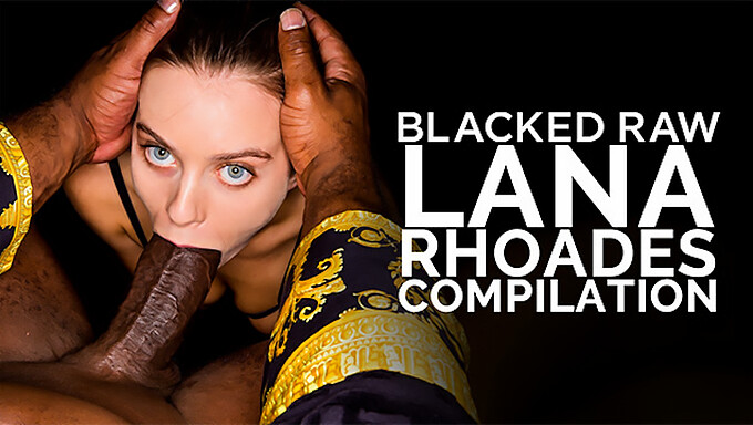 El Salvaje Trío Interracial De Lana Rhoades Con Amantes De Ébano.