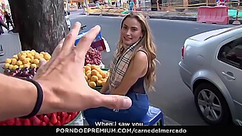 Big Boobs Latina Babe Gets Picked Up And Fucked In Public