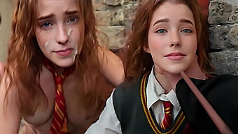 Hermione Granger'S Tight Pussy Gets Rough Treatment In Pov Video