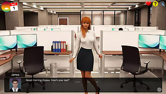 Cheating Wife'S Office Affair In 3d Cartoon